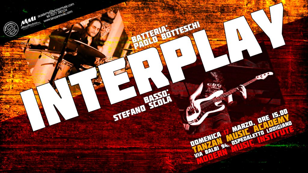 Interplay Basso e Batteria