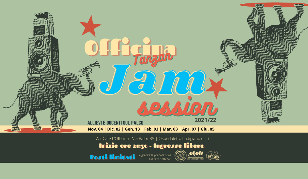 Officina Tanzan – Jam Session Creativa