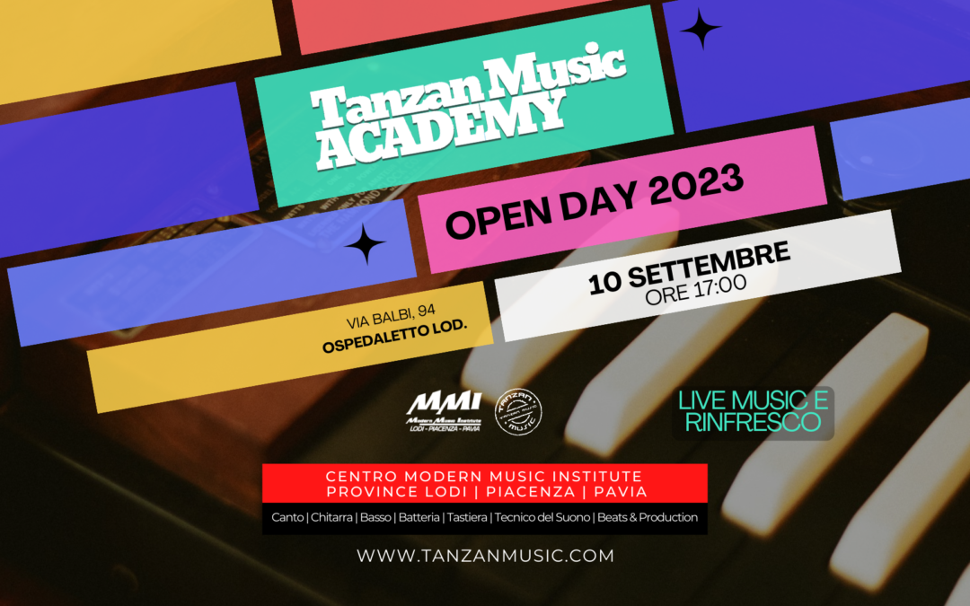 Open Day 2023 – Domenica 10 Settembre