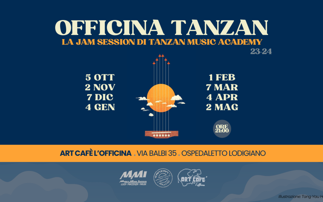 Calendario di Officina Tanzan: Jam Session Creativa 2023-24